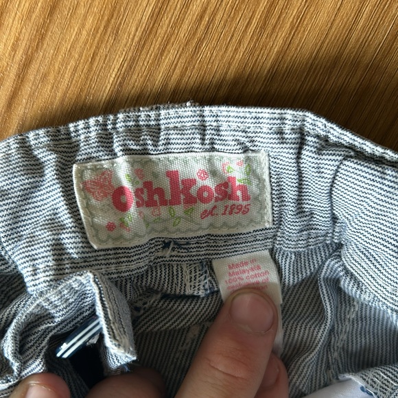 Striped blue and white pants - Picture 3 of 6